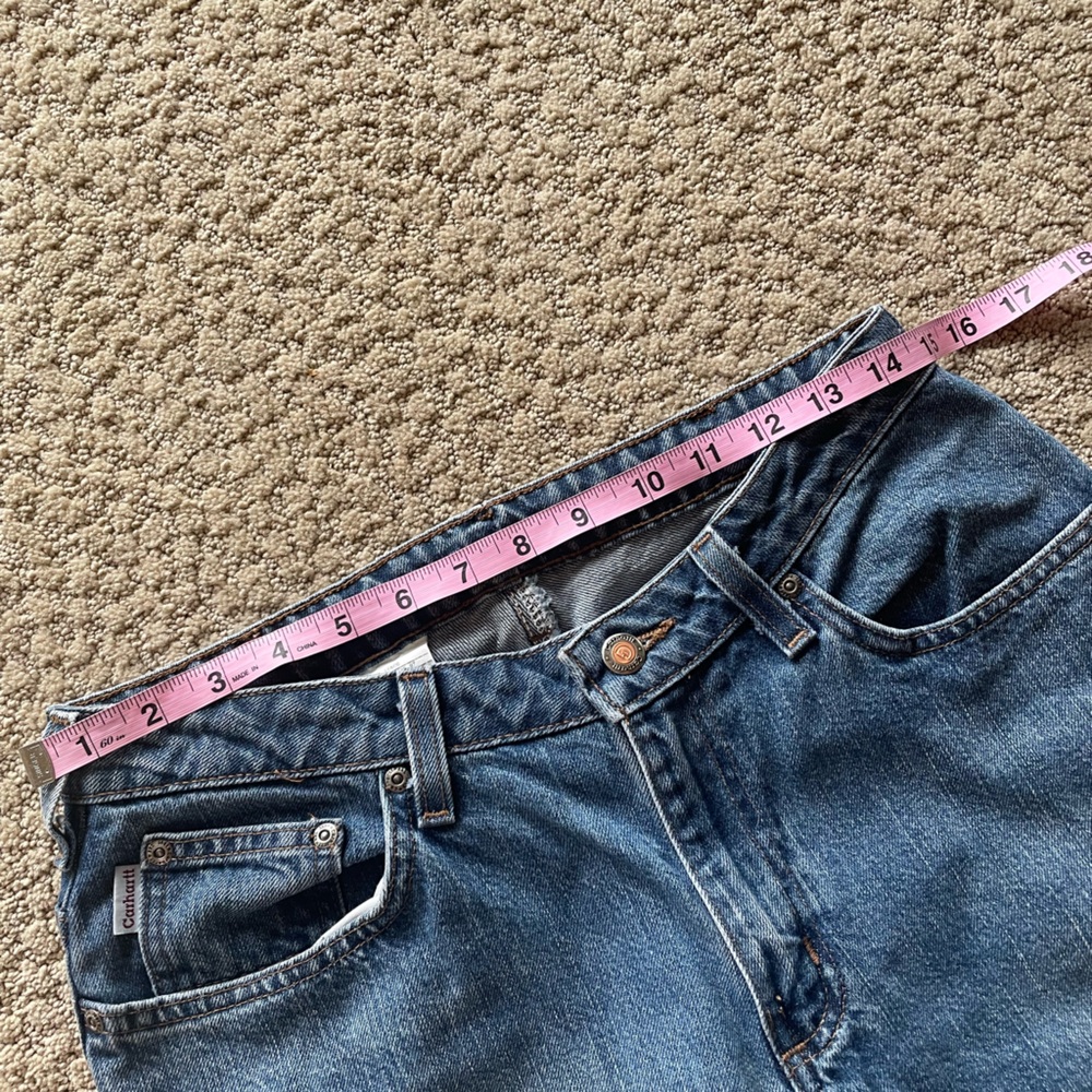 Carhartt straight leg mid rise jeans - Picture 6 of 10